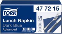 Servetten Tork 477215 2laags 33x33cm blauw 200st.