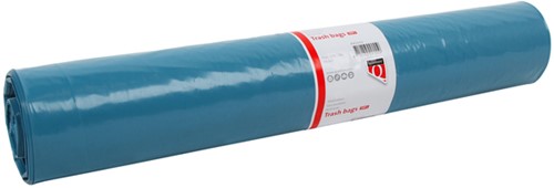 Afvalzak Quantore LDPE T50 160L blauw 20 stuks