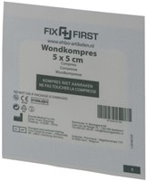 Gaascompressen steriel 5x5cm 16stuks