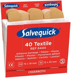 Pleisters navulling Salvequick textiel 6444 ds/6