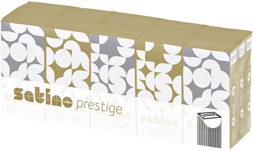 Zakdoekjes Satino 4-laags 10x10 stuks