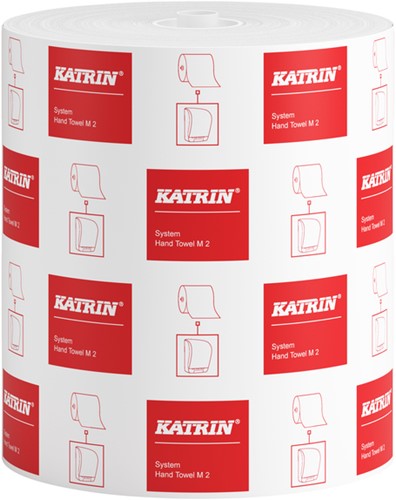 Handdoekrol Katrin Classic M2 460102 2laags 21cmx160m doos/6
