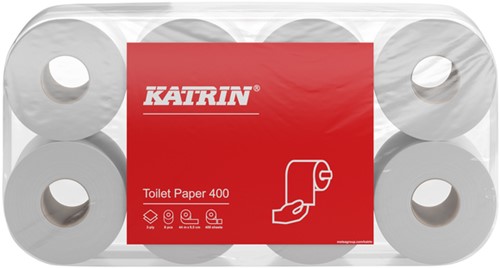 Toiletpapier Katrin 14293 Classic 400 2laags 48rollen/400vel