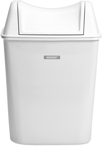Afvalbak Katrin 91851 8liter dameshygiene wit