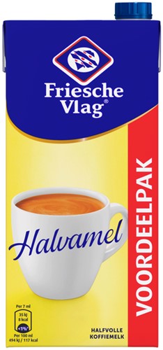 Koffiemelk Friesche Vlag Halvamel 930ml