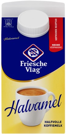 Koffiemelk Friesche Vlag Halvamel 455ml