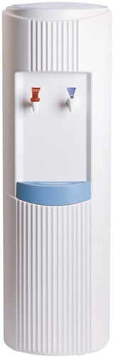 Waterdispenser O-water warm en koud water wit