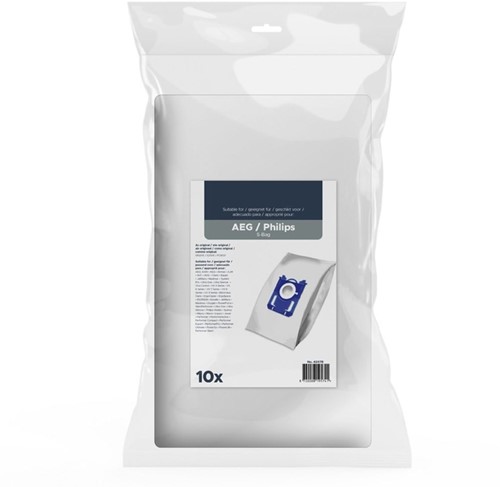 Stofzuigerzak Budget Philips S-Bag 3-D pak/10