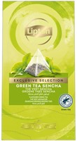 Thee Lipton Exclusive Groene thee Sencha 25 piramidezakjes