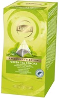 Thee Lipton Exclusive Groene thee Sencha 25 piramidezakjes-2