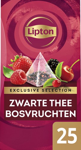 Thee Lipton Exclusive Bosvruchten pk/25