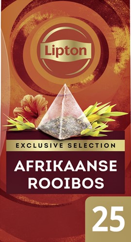 Thee Lipton Exclusive Afrikaanse rooibos pk/25