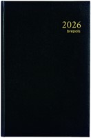 Agenda 2025 Saturnus kort 7 dagen / 2 pagina's 13,3x20,8cm zwart