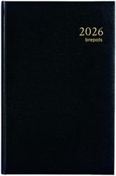 Agenda 2025 Saturnus kort 7 dagen / 2 pagina's 13,3x20,8cm zwart