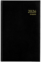 Agenda 2025 Saturnus kort 1 dag / 1 pagina 13,3x20,8cm zwart