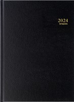 Agenda 2026 Bremax 1 A4 1 dag / 1 pagina 21x29cm zwart