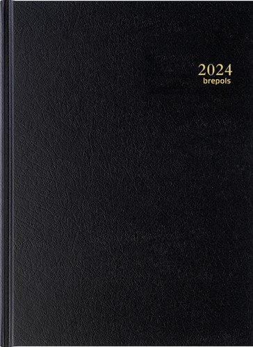 Agenda 2026 Bremax 1 A4 1 dag / 1 pagina 21x29cm zwart