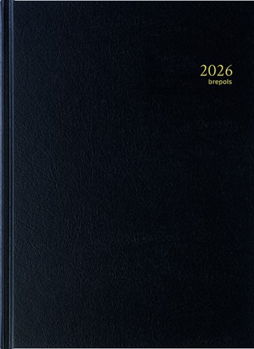 Agenda 2026 Bremax 1 A4 1 dag / 1 pagina 21x29cm zwart