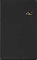 Agenda 2027 Brepols Breform Seta 1dag/1pagina zwart