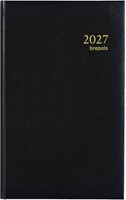 Agenda 2027 Brepols Brefix Lima 1dag/1pagina zwart