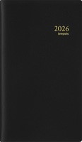 Agenda 2026 Brepols Breplan Genova 7dagen/1pagina zwart
