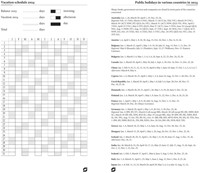 Agenda Succes Standaard leer bruin + vulling 7 dagen / 2 pagina's met sluitlip-1