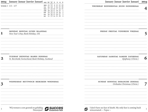 Calendarium 2027 Succes Junior 7dagen/2pagina's-2