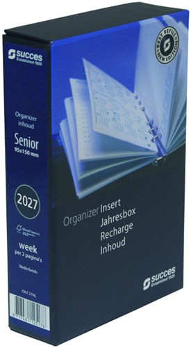 Agendavulling 2027 Succes Senior 7dagen/2pagina's