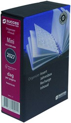 Agendavulling 2027 Succes Mini 1dag/1pagina