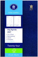 Agenda 2027 Ryam Twenty-four Mundior 1dag/1pagina blauw