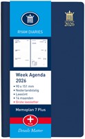 Agenda 2026 Ryam Memoplan 7 Plus Mundior 7dagen/2pagina's assorti
