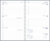 Agenda 2026 Ryam Memoplan 7 Suprema ringplasic 7dagen/2pagina's bordeaux-3