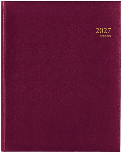 Agenda 2027 Brepols Concorde Lima 7dagen/2pagina's bordeaux