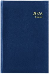Agenda 2026 Saturnus kort 1 dag / 1 pagina 13,3x20,8cm blauw