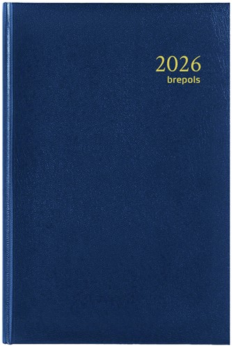 Agenda 2025 Saturnus kort 1 dag / 1 pagina 13,3x20,8cm blauw