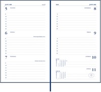 Agenda 2027 Ryam Memoplan 7 Mundior 7dagen/2pagina's bordeaux-3