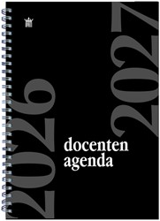 Schoolagenda 2026-2027 Ryam docenten 7dagen/2pagina's spiraal zwart