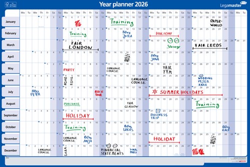 Jaarplanner 60x90cm horizontaal gelamineerd-2