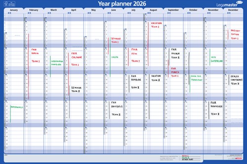 Jaarplanner 60x90cm persoonlijk gelamineerd-2