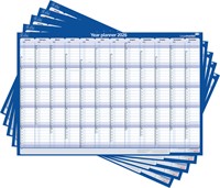 Jaarplanner 60x90cm persoonlijk gelamineerd-3