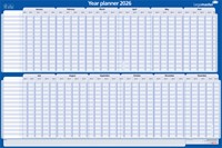 Jaarplanner 60x90cm projectplanner gelamineerd