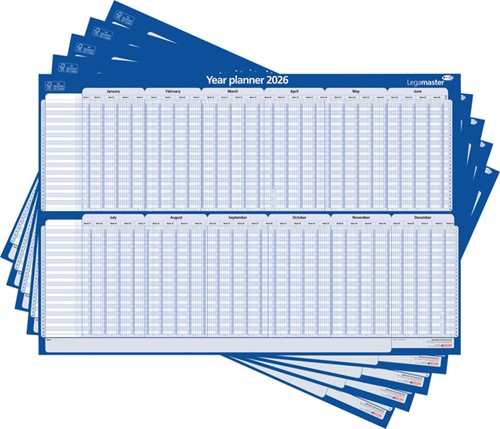 Jaarplanner 60x90cm projectplanner gelamineerd-3