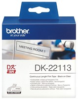 Etiket Brother  62mmx15,24m duurzaam film continue lengte  DK-22113