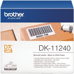 Etiket Brother 102mmx 51mm barcode label rol/600  DK-11240
