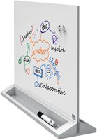Desktop glasbord Nobo diamond-2