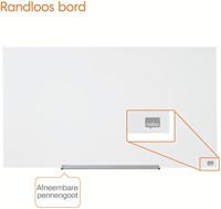 Glasbord Nobo126cmx71,1cm wit -3