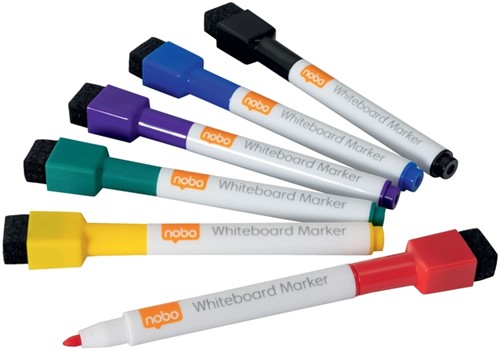Viltstift Quartet whiteboard mini assorti pl/6