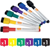 Viltstift Quartet whiteboard mini assorti pl/6-2