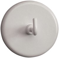 Magneet + haak Maul 47mm 15kg wit ds/5