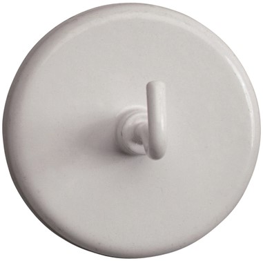Magneet + haak Maul 47mm 15kg wit ds/5